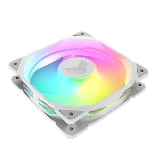 ASUS TUF GAMING TR120 ARGB – kabinetblæser – Hvid – 3-pak
