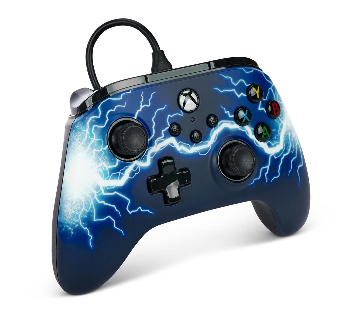 PowerA Advantage Cabled Controller - Xbox Series X/S - Arc Lightning