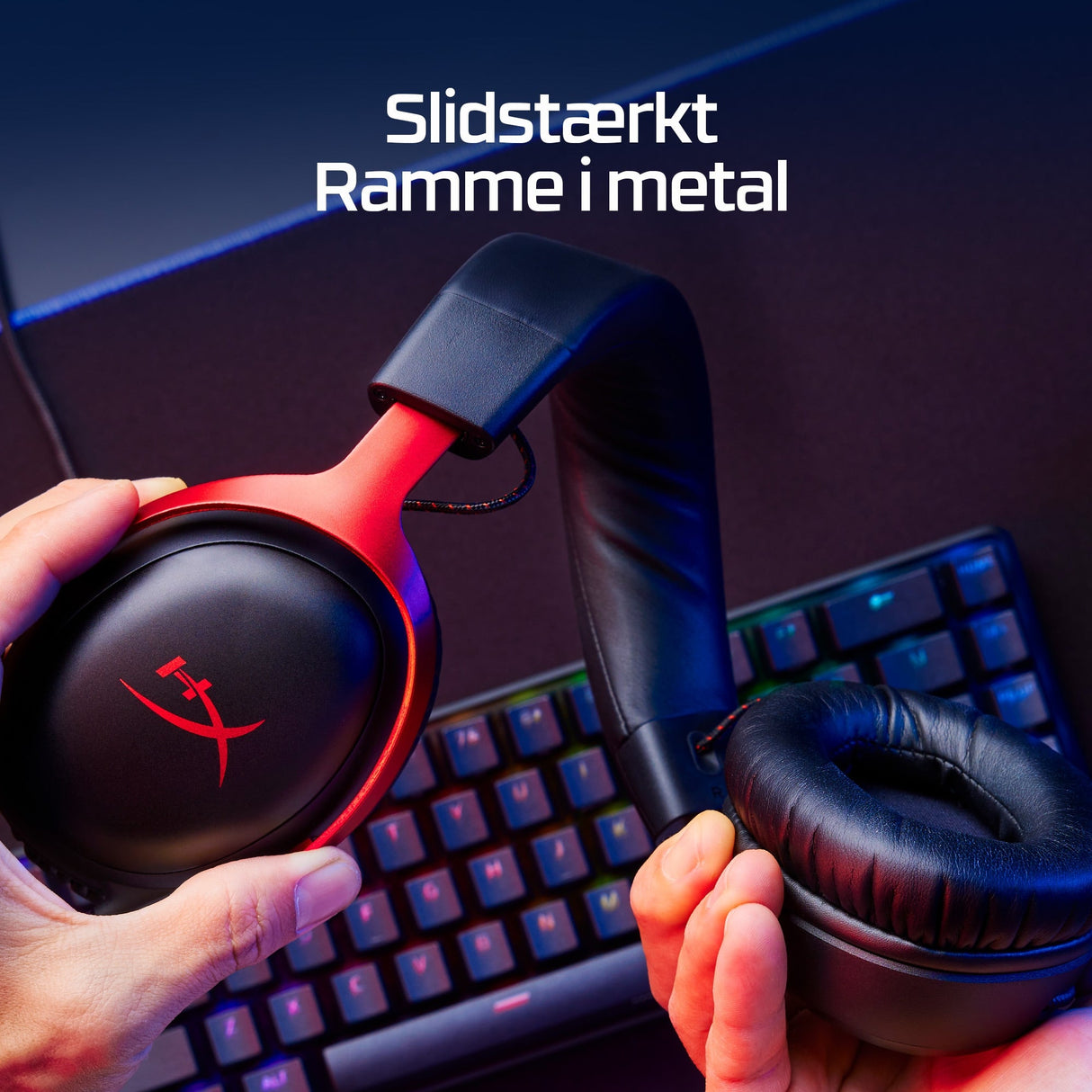 HyperX Cloud III Gaming Kablage Headset Svart
