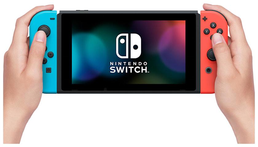 Nintendo Switch-konsol - Neonblå/Röd + Nintendo Switch Sports