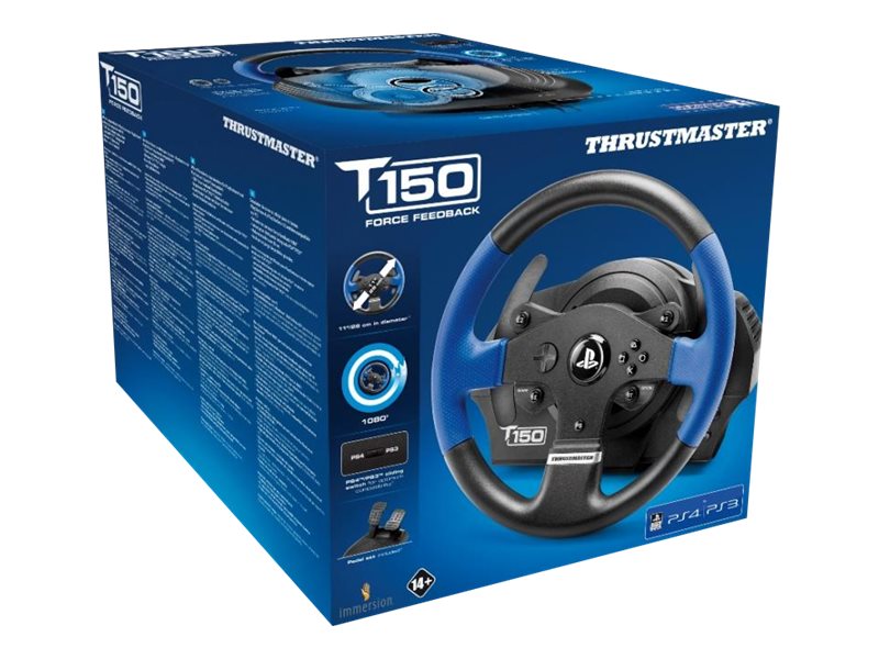 ThrustMaster T150 Ratt- Och Pedalset PC Sony PlayStation 3 Sony PlayStation 4