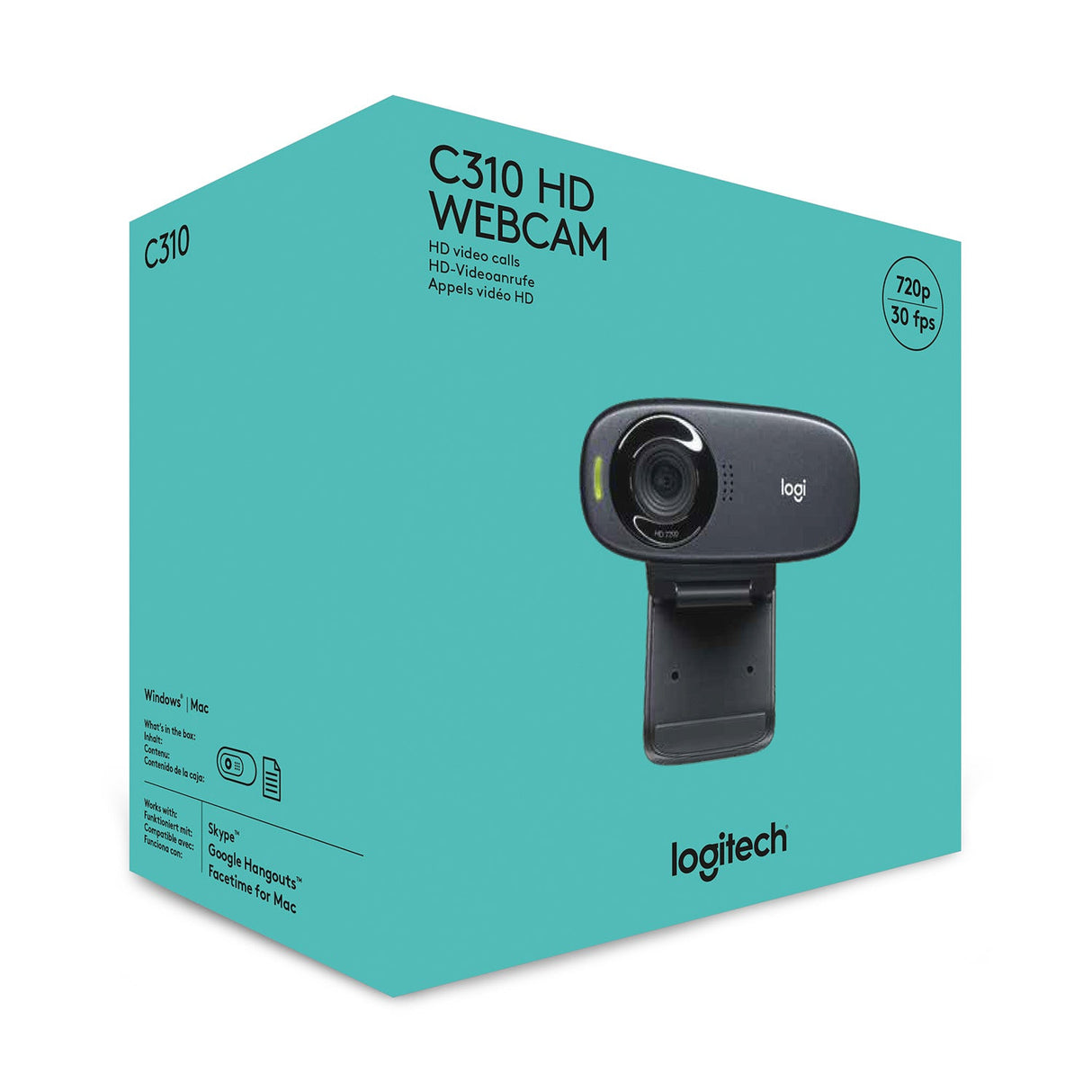 Logitech HD Webbkamera C310 1280 X 720 Webbkamera Gängad