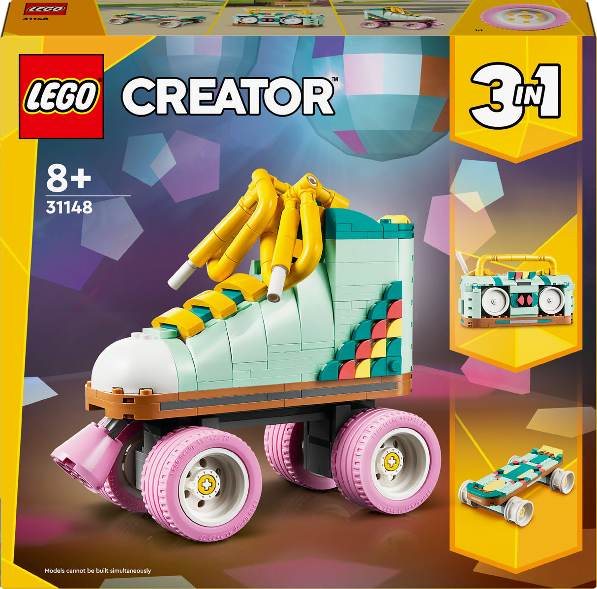 LEGO 31148 Creator 3-i-1 Byggleksaksväska För Rullskridskor