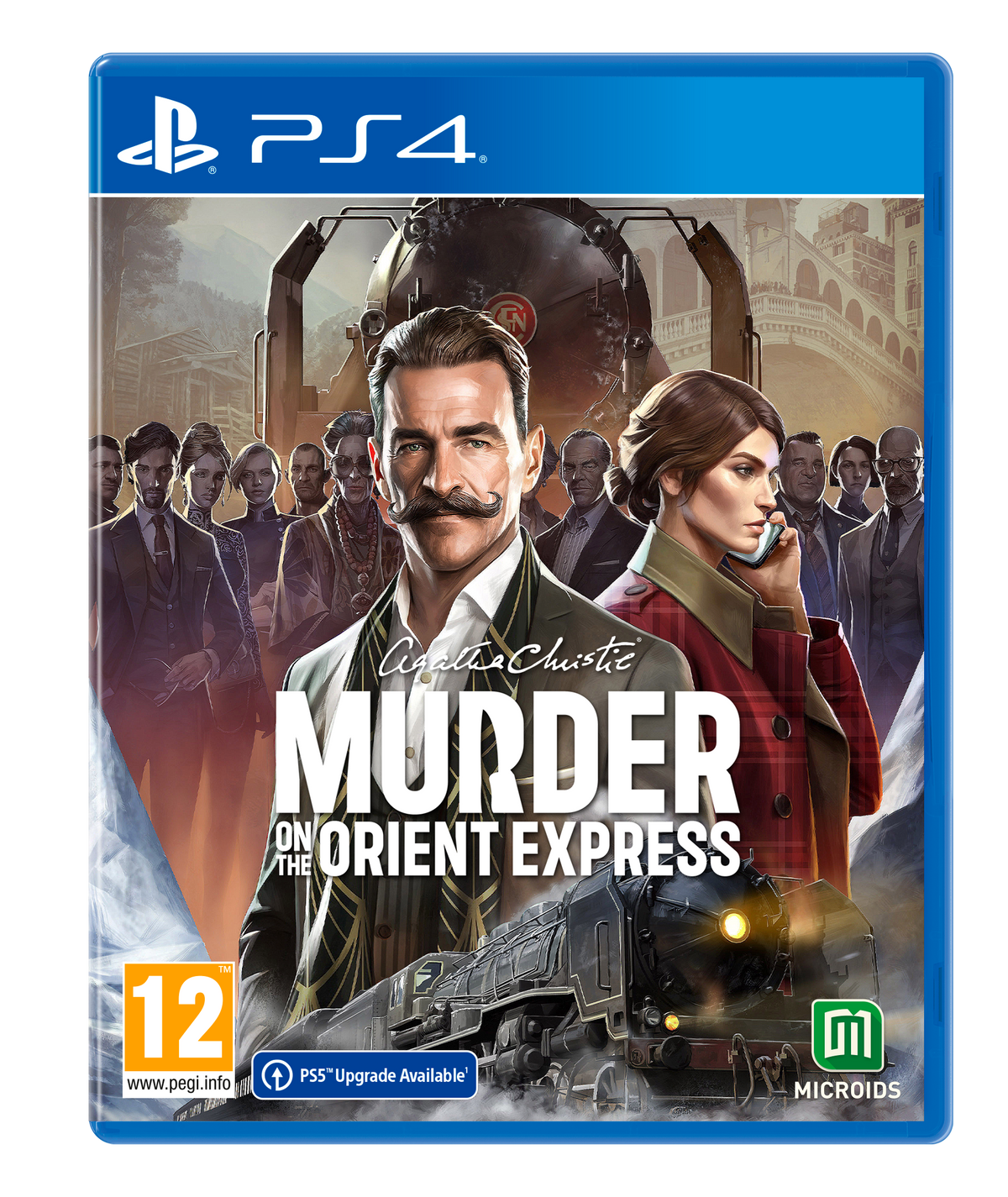 Agatha Christie - Murder on the Orient Express – PlayStation 4 – spilomslag