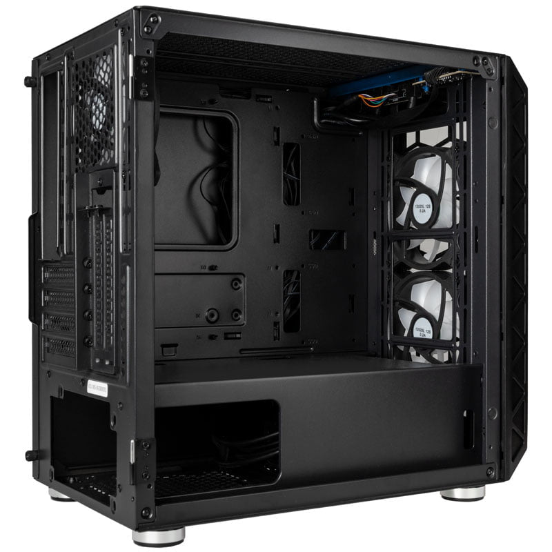 Kolink Citadel Glass SE ARGB Micro-ATX Case - Svart