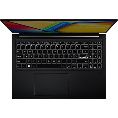 ASUS Vivobook 16 M1605NAQ-ISCSH193W – tastatur og arbejdsflade set ovenfra