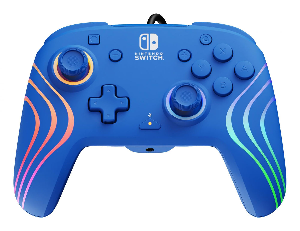 PDP Afterglow Wave Wired Controller Blue Switch PDP