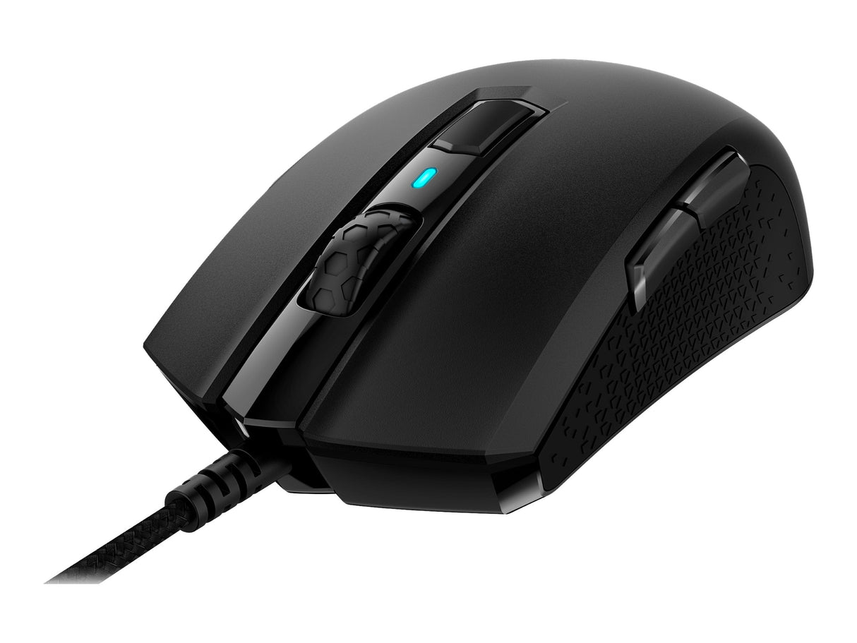 CORSAIR Gaming M55 RGB PRO Optisk Kabel Svart