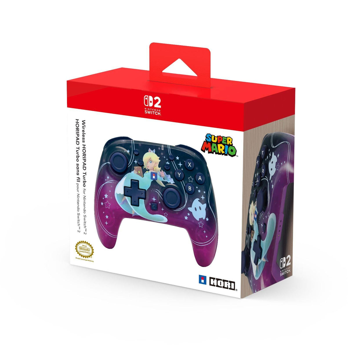 HORI - Wireless Horipad Turbo - Universe Rosalina - Nintendo Switch 2 - Purple HORI