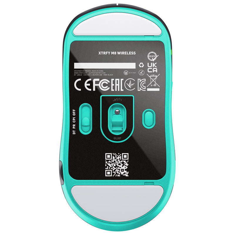 Xtrfy M8 Trådlös Spelmus - Svart