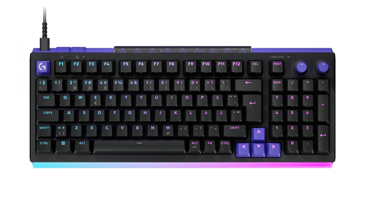 Logitech G - G512 X 98 Keyboard - Tactile - Black Logitech