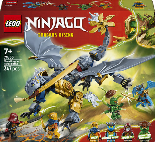 LEGO NINJAGO 71855 – Ninjadragen Riyus kamp – æskens forside