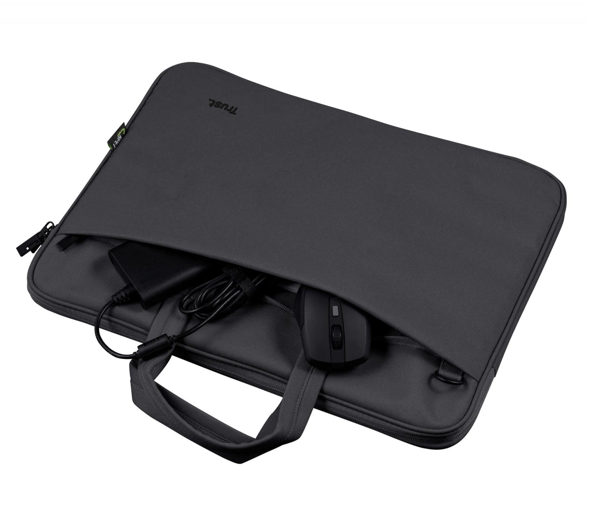 TRUST BOLOGNA LAPTOP BAG 16 ECO BLACK TRUST