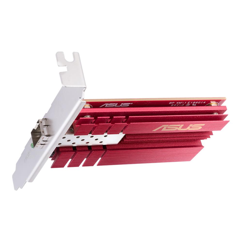 LAN ASUS XG-C100F 10G PCIe Network Adapter SFP+ port for Optical Fiber Transmission and DAC cable ASUS
