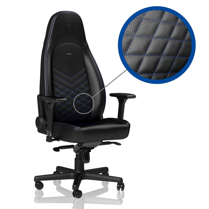 Noblechairs ICON Svart/Blå