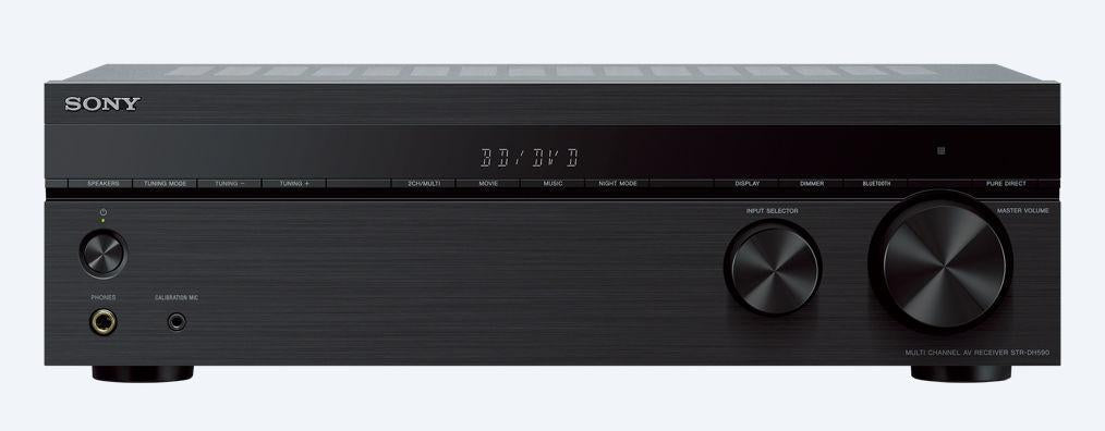 Sony STR-DH590 – 5.2-kanals AV-receiver med Bluetooth – sort – produktdetalje 2