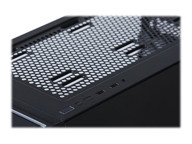 Lian Li LANCOOL 215 Midi-Tower - ARGB - Härdat glas - Svart