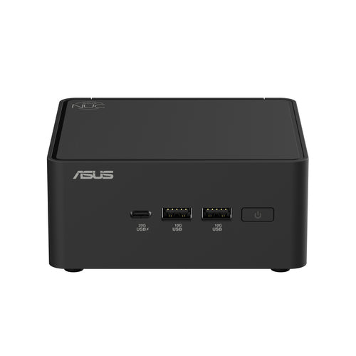 ASUS NUC 15 Pro Tall Kit RNUC15CRHC700002 – mini-PC front set fra lidt højere vinkel