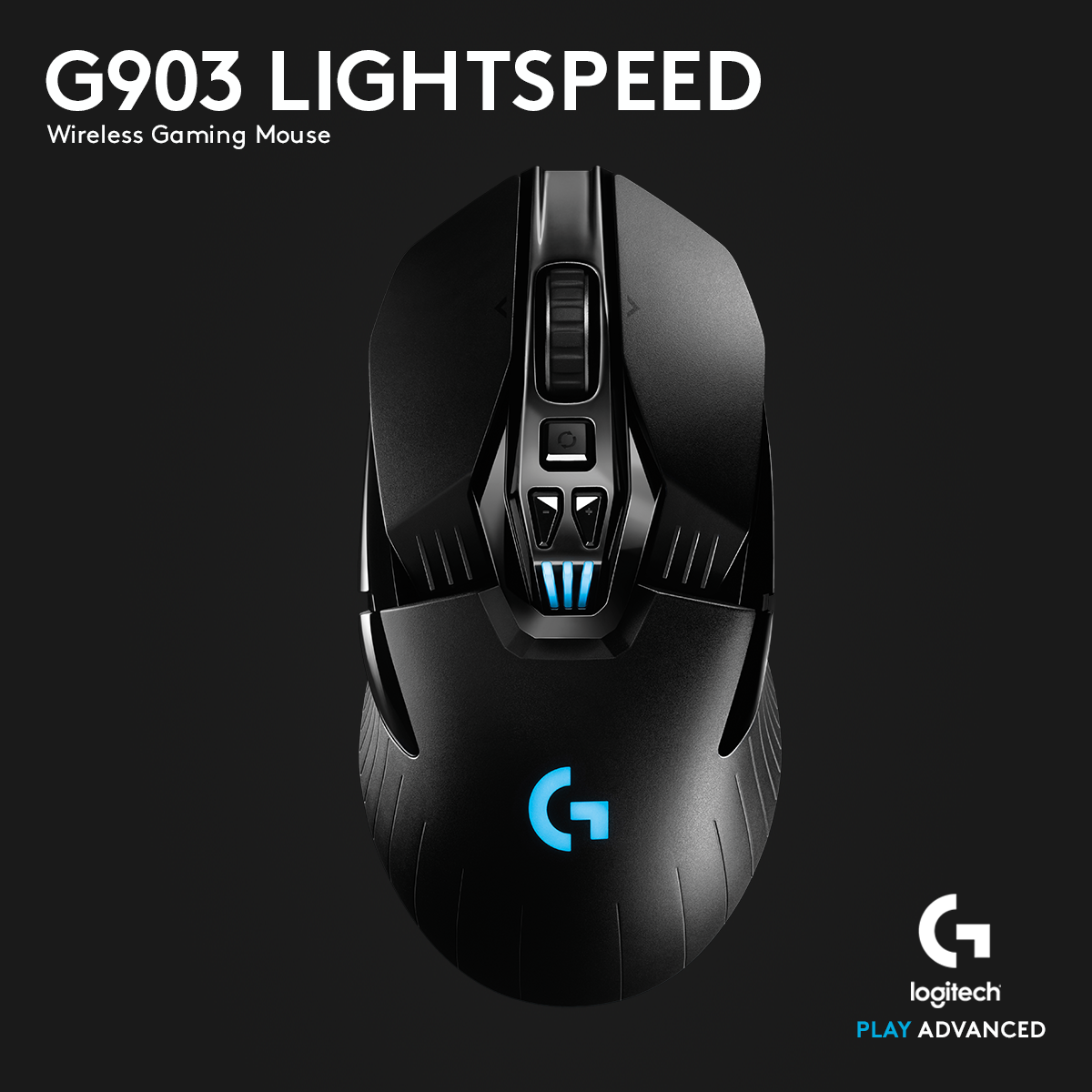 Logitech G903 LIGHTSPEED Trådlös Spelmus