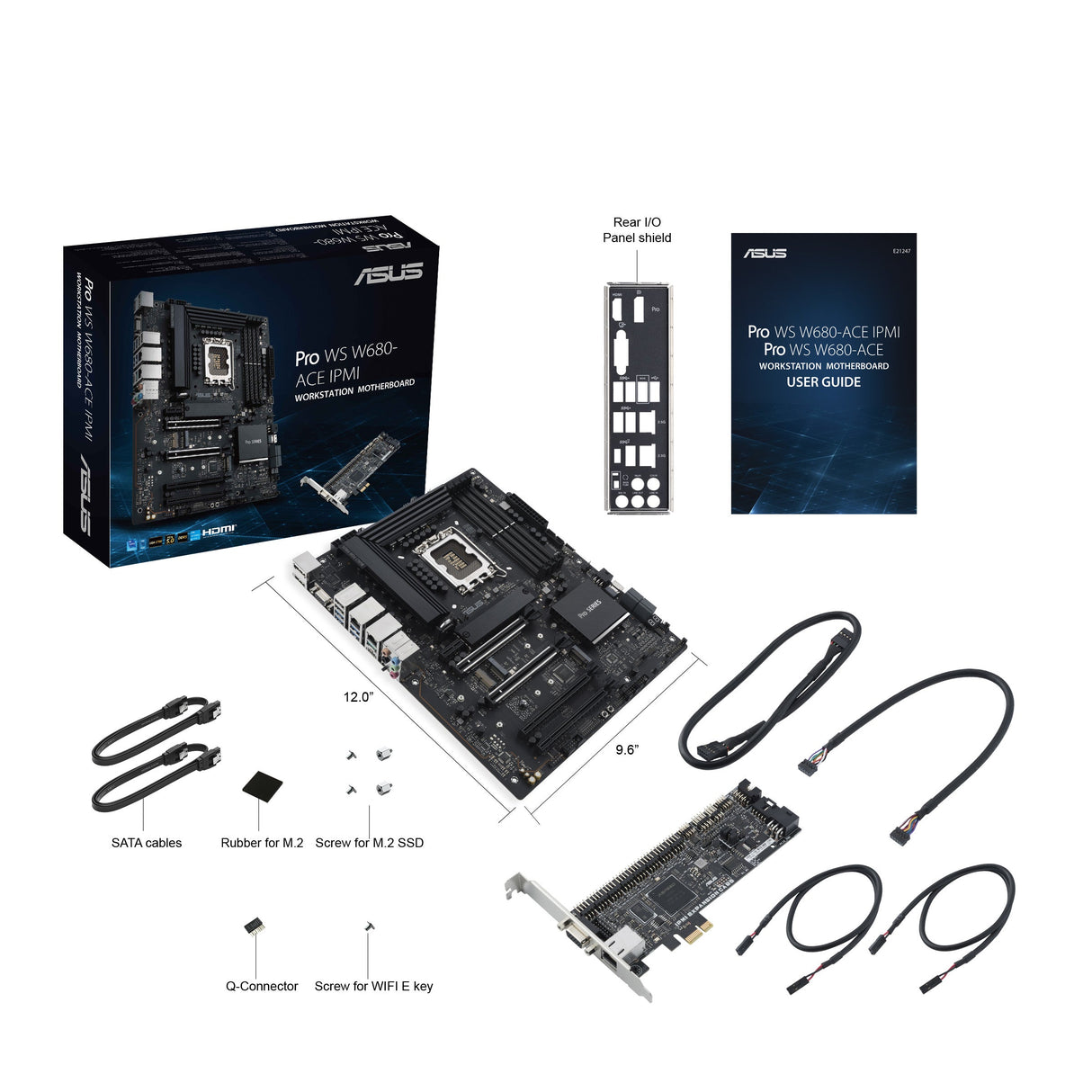 ASUS PRO WS W680-ACE IPMI (ATX, W680, LGA 1700, DDR5)