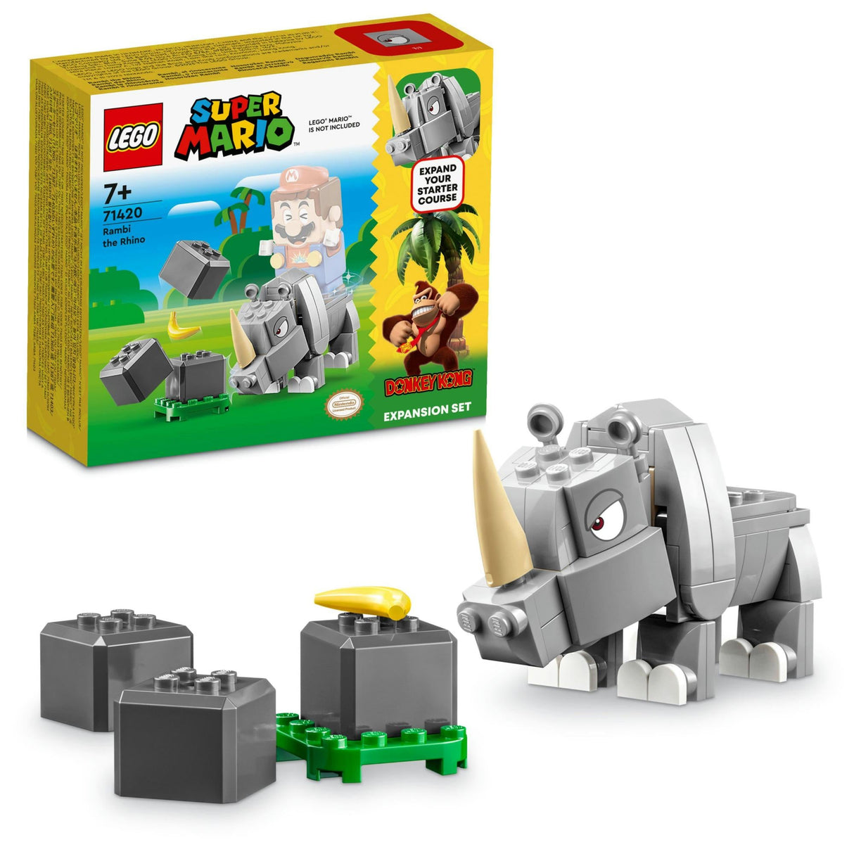 LEGO Super Mario - Rambi The Rhino Expansion Set (71420)