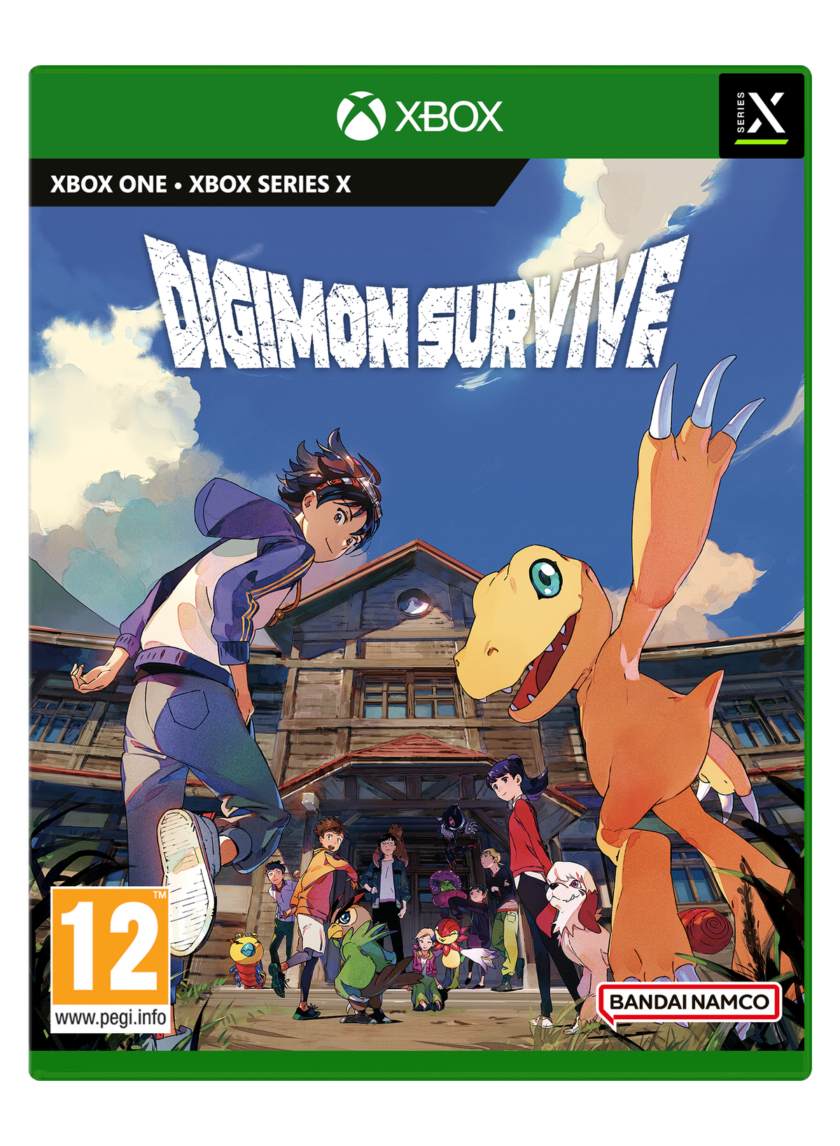 Digimon Survive – Xbox One – spilomslag