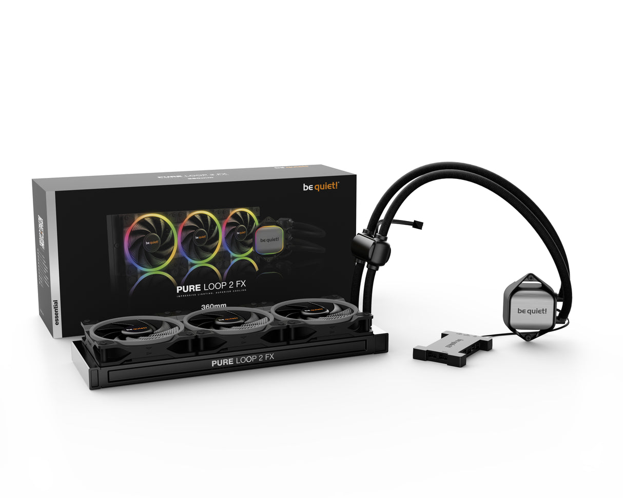 Be Quiet! Pure Loop 2 FX Processor vätskekylningssystem 1-pack Svart 120 mm