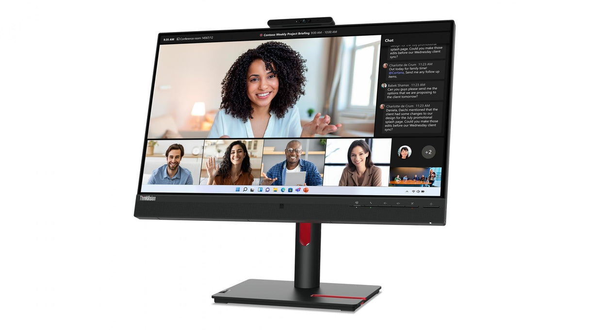 Lenovo ThinkVision T24mv-30 24 1920 X 1080 (Full HD) HDMI DisplayPort USB-C Pivot Monitor