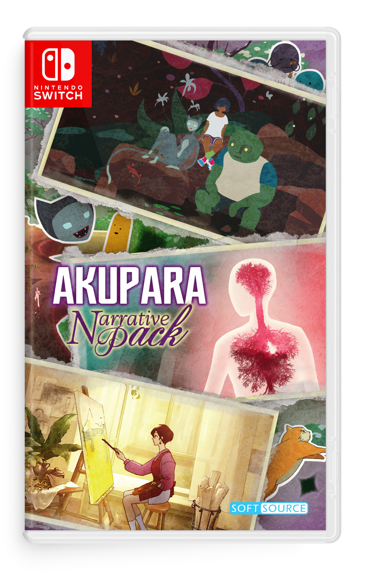 Akupara Narrative Pack – omslag til Nintendo Switch