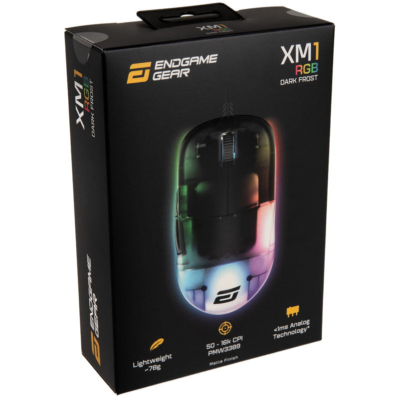 Endgame Gear XM1 RGB Gaming Mouse - Dark Frost