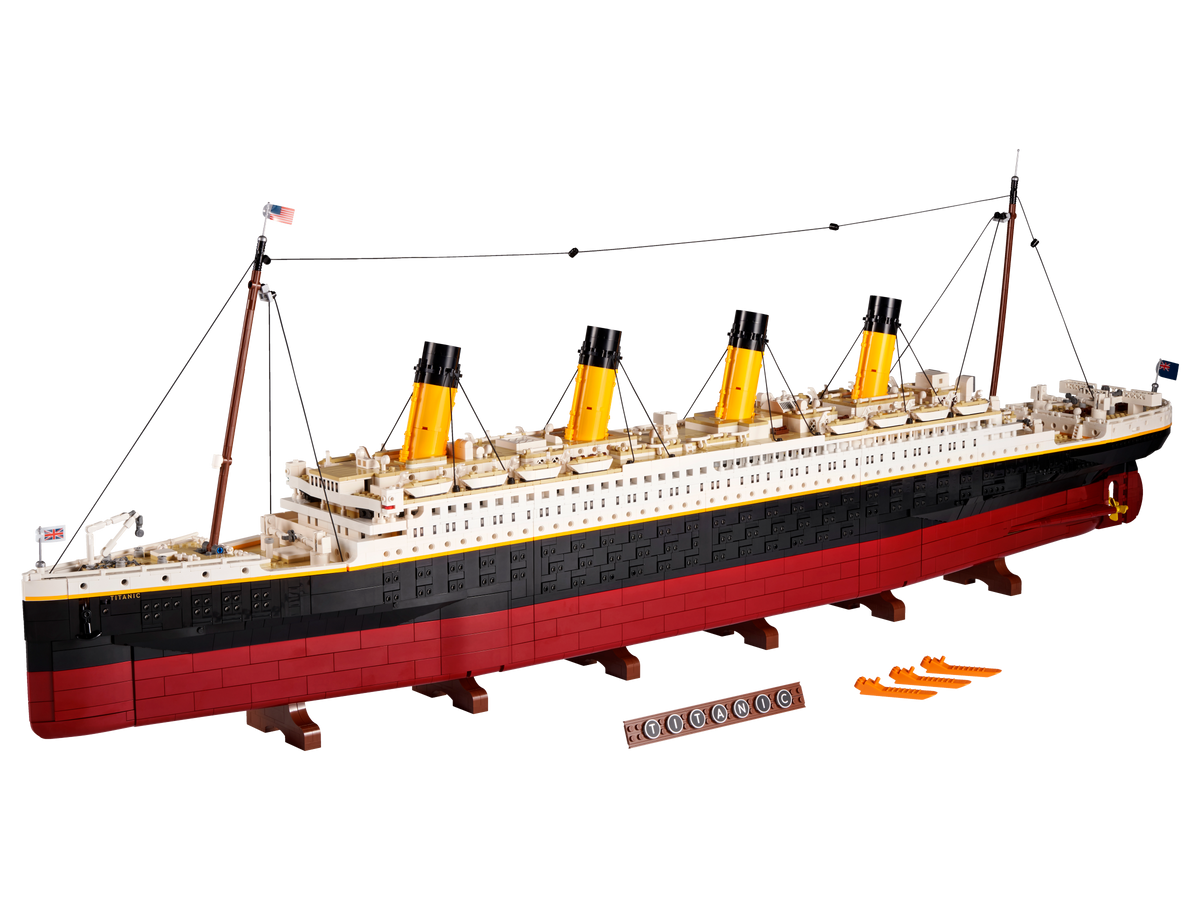 LEGO Icons 10294 Titanic – producentbillede af byggesættets model