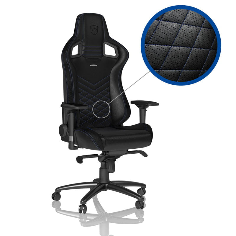 noblechairs EPIC Svart/Blå