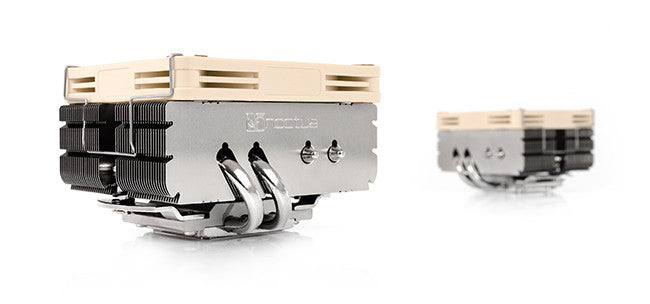 Noctua NH-L9X65 Processorkylare 1-pack Brun Silver 92 Mm