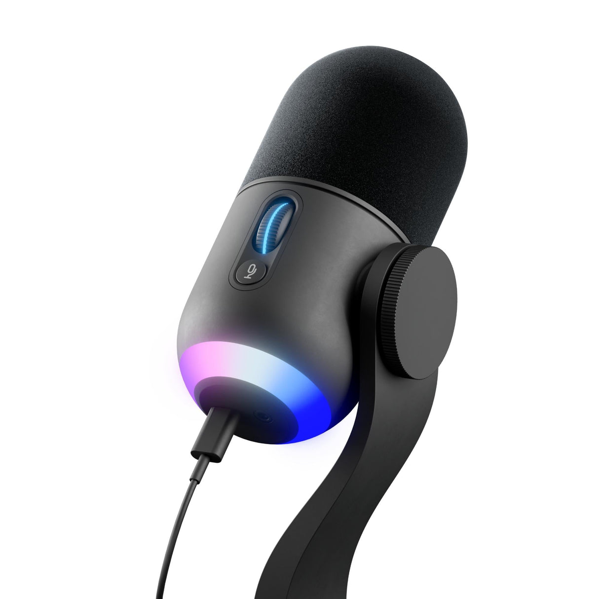 Logitech G Yeti GX Dynamic RGB-spelmikrofon – Svart