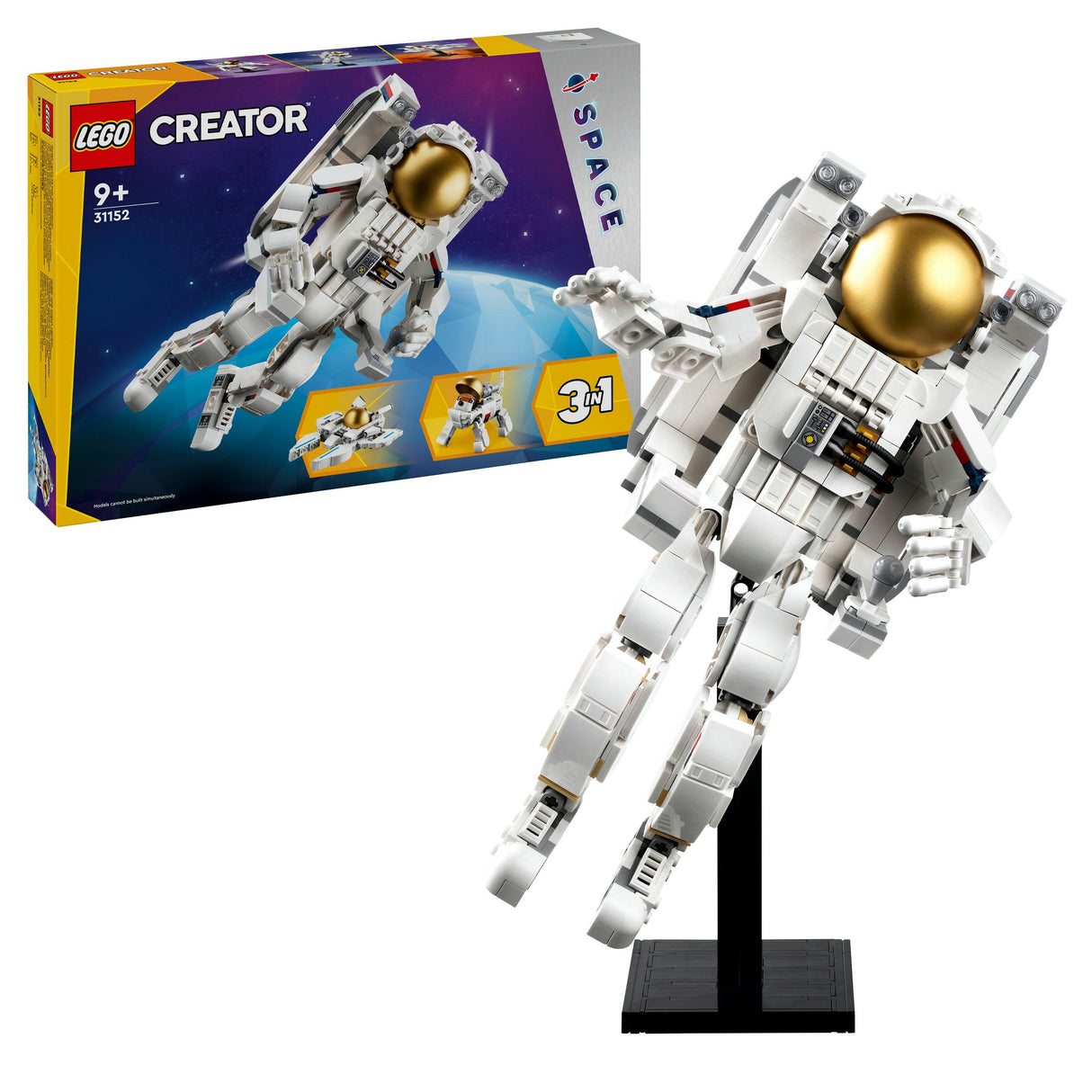 LEGO 31152 Creator 3-i-1 Astronaut In Space Building Leksaksväska