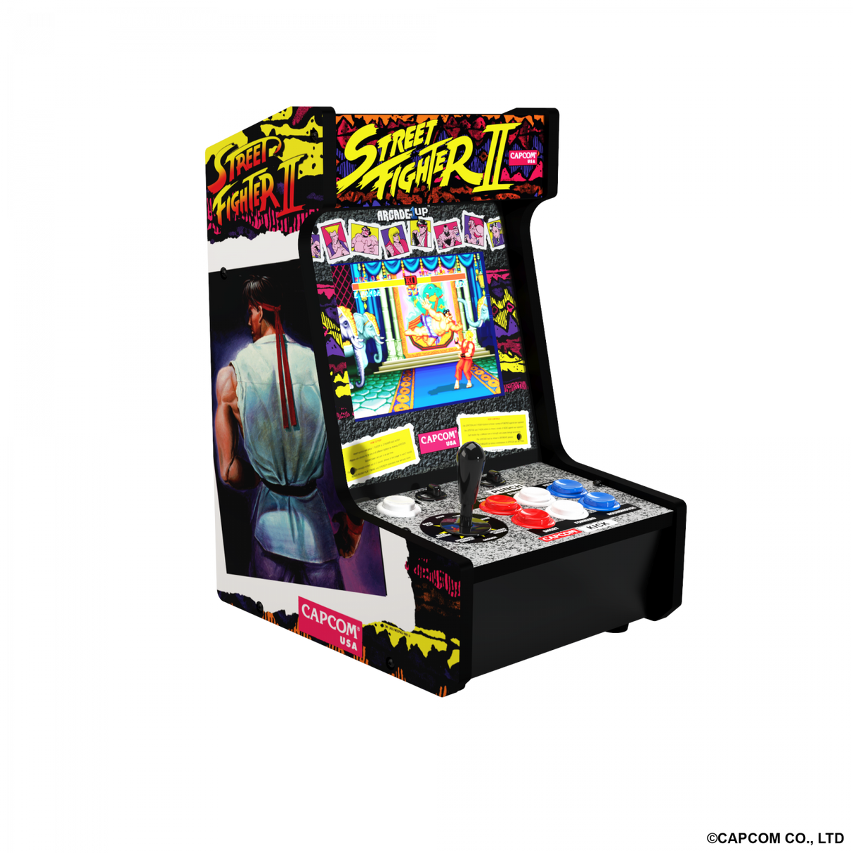 ARCADE 1 UP STREET FIGHTER COUNTERCADE