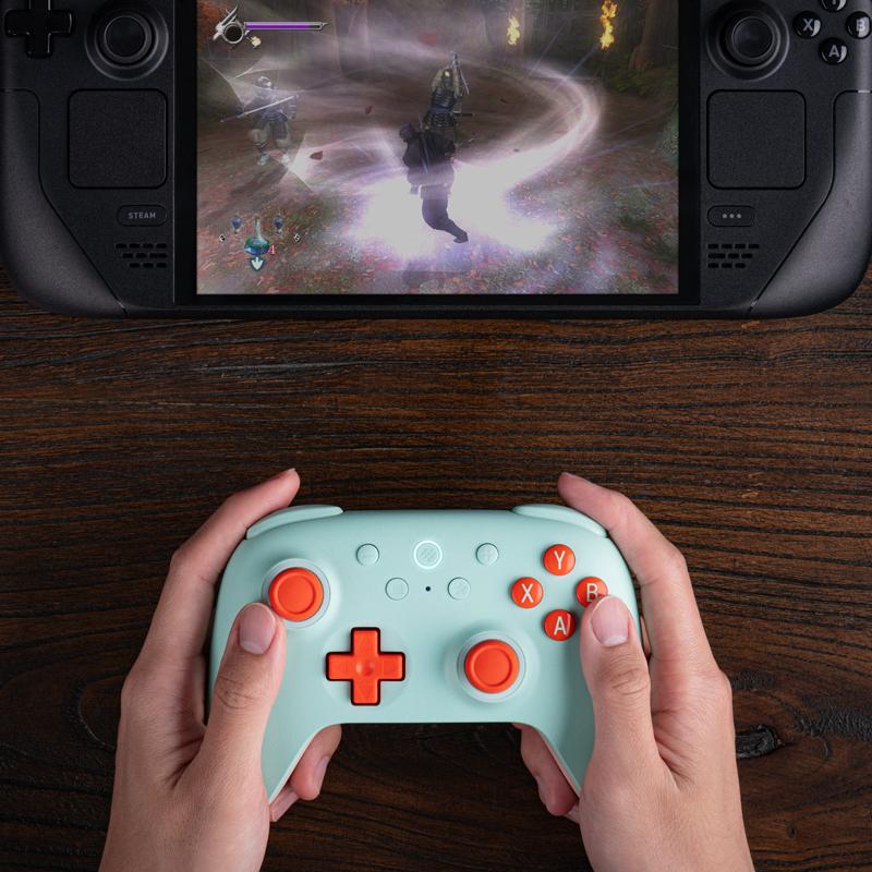 8BitDo Ultimate 2C Trådløs Pad Peach
