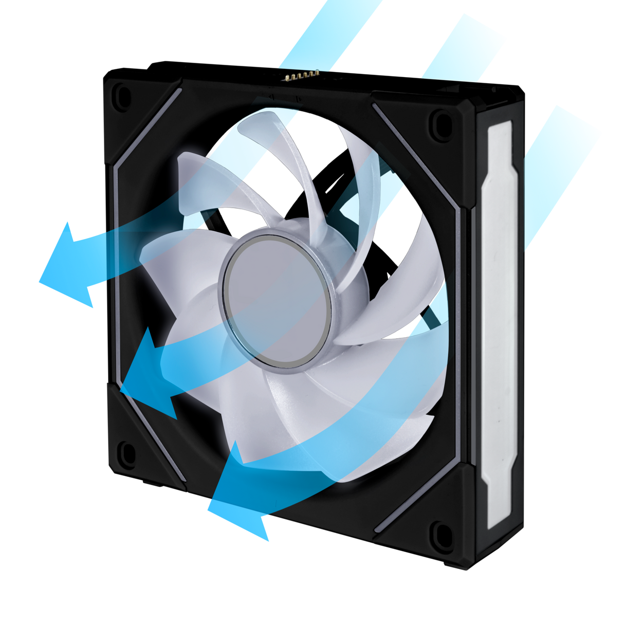 Lian li UNI FAN SL INF Blæser Sort - 120mm infinity RGB, PWM
