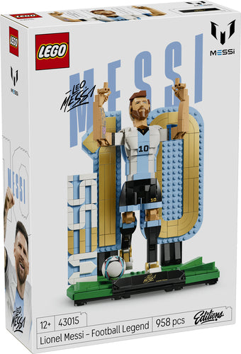 LEGO - Editions Football - Football Legend Lionel Messi (43015) Lego