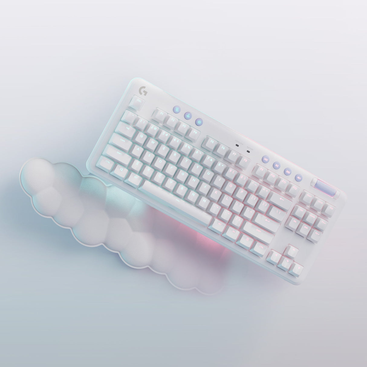 Logitech G G715 Tangentbord Mekaniskt LIGHTSYNC Wireless Nordic (danska/finska/norska/svenska)