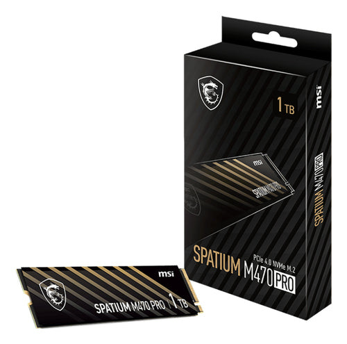 MSI SPATIUM M470 PRO 1 TB SSD - M.2 PCIe 4.0 NVMe - visning 5