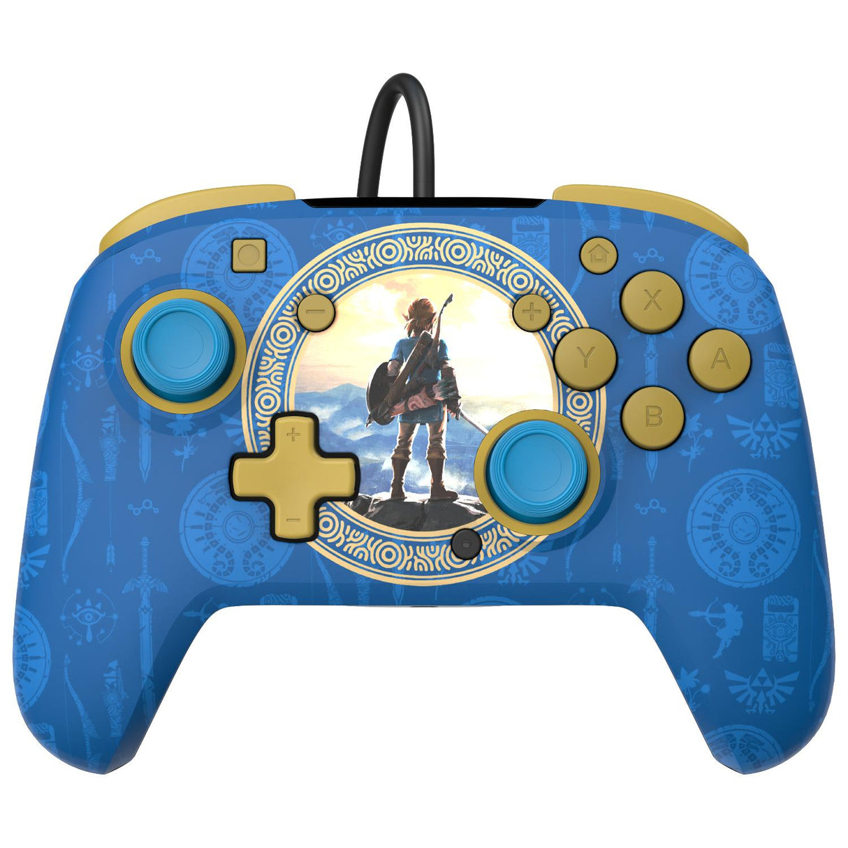 PDP Rematch Wired Controller - Hyrule Blue