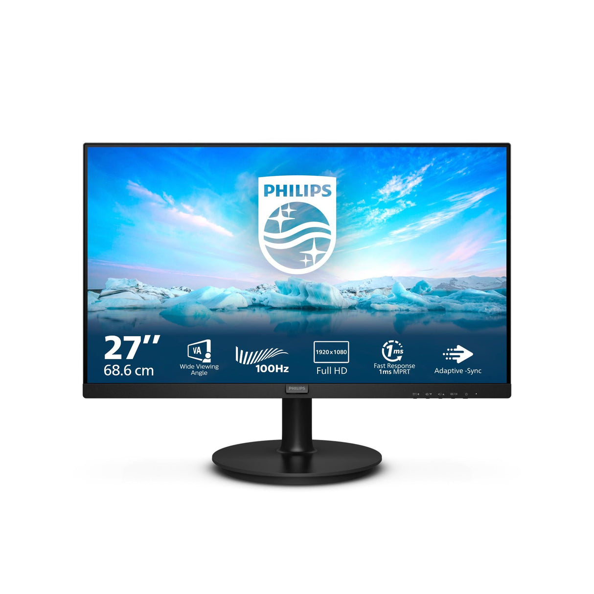 Philips V-line 271V8LAB 27 1920 X 1080 (Full HD) VGA (HD-15) HDMI 100Hz