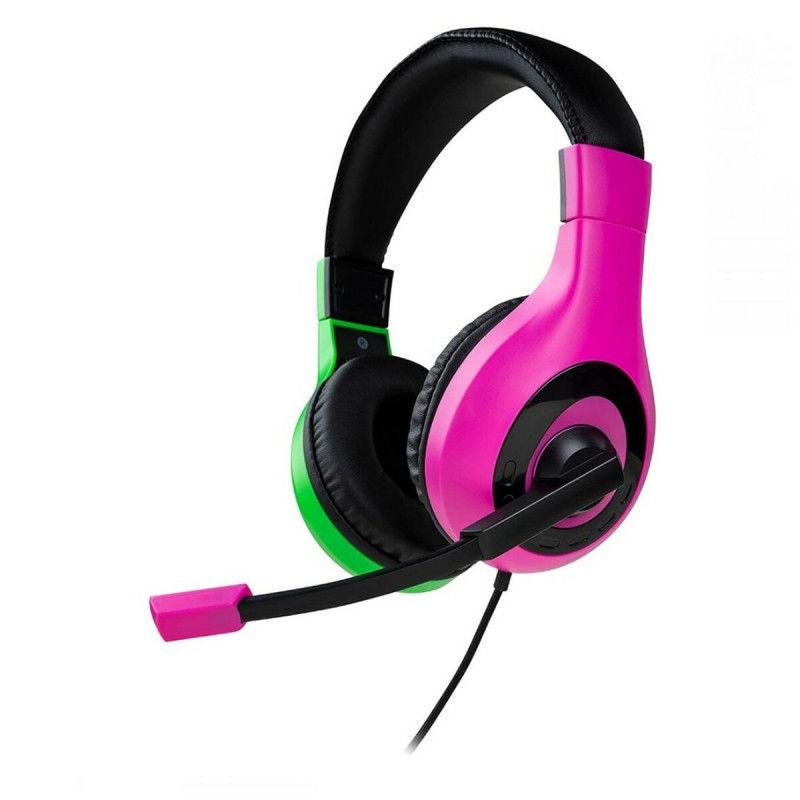 Stereo Gaming Headset V1 - Rosa/Grön