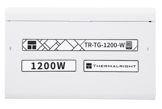 Thermalright TR-TG 1200-W Vit - PSU, 80+ Guld