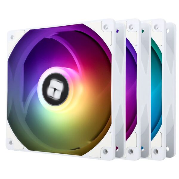 Thermalright TL-C12CW-S ARGB Vit 3-pack - 120 Mm Fläkt