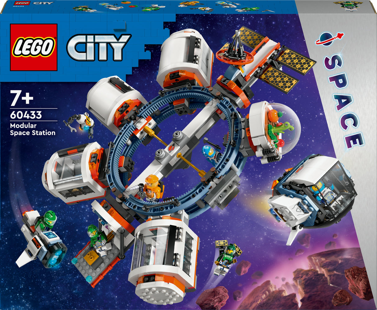 LEGO 60433 City Modular Space Station, Byggleksakssats