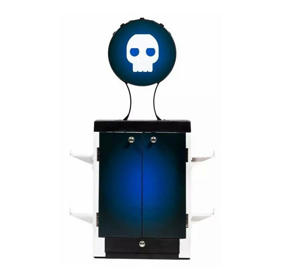 Numskull PS5-inspirerat blått och vitt spelkabinett
