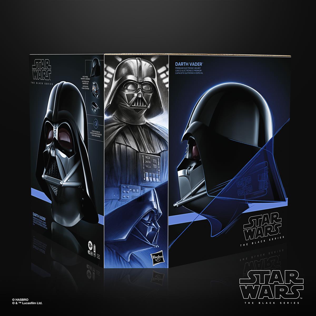 Star Wars The Black Series Elektronisk Hjälm Darth Vader