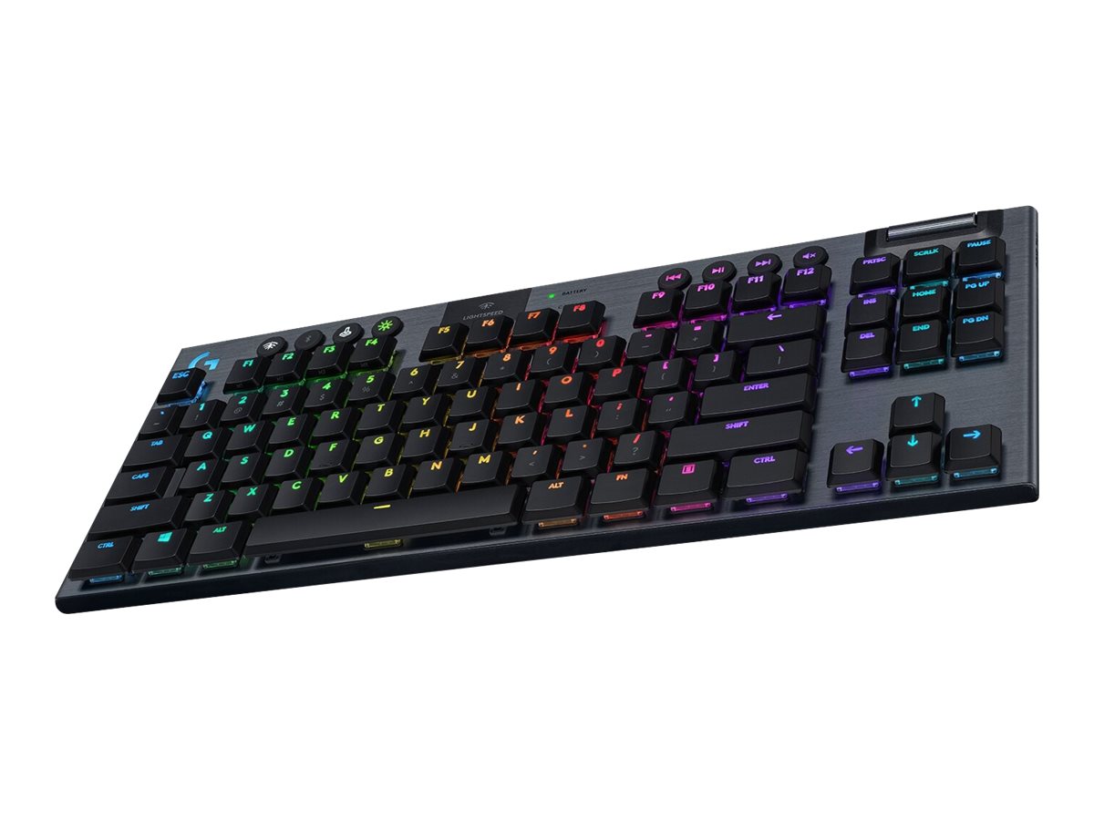Logitech G915 TKL Tenkeyless LIGHTSPEED Wireless RGB Mekaniskt Speltangentbord Mekaniskt LIGHTSYNC Wireless Nordic